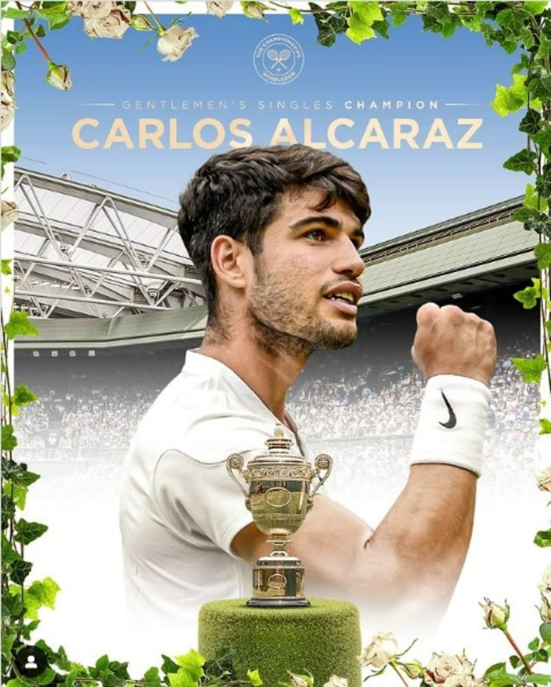 Carlos Alcaraz Derrota Novak Djokovic e Conquista o Bicampeonato em Wimbledon